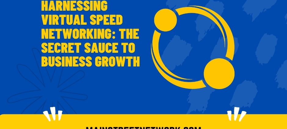 Harnessing Virtual Speed Networking The Secret Sauce to Business Growth FB